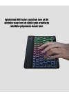 Türkçe Q Klavye RGB Işıklı Ergonomik Tasarımlı