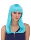 Turkuaz Mavi Parti Peruğu