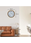 Turuncu 36 Cm Standart Duvar Saati