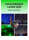 ® ULTRA güçlü Yeşil Şarjlı Lazer Pil Anahtar - Uzun Menzilli, Güçlü Ve Çoklu Işık Efektli Er