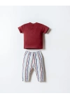 U.S. Polo 2li Takım USB2879 Bordo