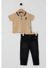 U.S Polo Bebek 2Li Takım USB2626 Bej