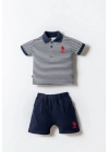 U.S. Polo Şortlu Takım USB2907 Lacivert