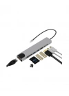 USB C Çoklu Port Adaptör HDMI USB Ethernet SD Kart Hub
