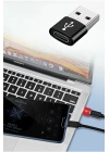 ®  USBden TYPE-C ye Dönüştürücü Adaptör Veri Aktarımı Sağlayıcı Şarj Data Çevirici