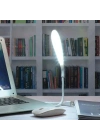 ®  USB Girişli 14 Ledli 3 Kademeli Dokunmatik Masa/Kitap Okuma ası Ledi Beyaz