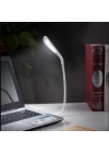 ®  USB Girişli 14 Ledli 3 Kademeli Dokunmatik Masa/Kitap Okuma ası Ledi Beyaz