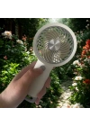 ®   USB ile Şarj Olabilen 3 Ayarlı Fan Modlu Çanta Tipi El Fanı