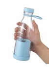 USB Şarjlı Mini Blender 380 ml Taşınabilir Smoothie Yapıcı Pratik Kullanım