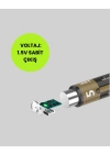 USB Type-C Girişli Şarjlı AA Lityum Pil | 1.5V Sabit Çıkış | 3200mWh (2li Paket)
