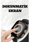 Uyku ve Nabız Takipli, Wireless Şarjlı Akıllı Saat Android ve iOS Uyumlu