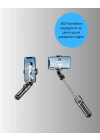 Uzaktan Kumandalı Bluetooth Selfie Çubuğu– 130 cm Ayarlanabilir