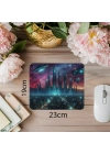 Uzay Fantazisi Sevenlere Özel Mouse Pad - 19x23 cm 2 mm Dikdörtgen İthal Baskılı Mouse Pad