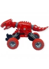 Uzayan Dinazor Arabalar 18 cm - Kırmızı