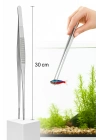 Uzun 30 Cm Çelik Cımbız - Akvaryum Maşası