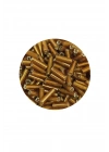 Uzun Boru Kesme Boncuk Çap 2mm Uzunluk 10 mm - 20 Gram - Altın Sarısı - BNC231