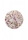 Uzun Boru Kesme Boncuk Çap 2mm Uzunluk 10 mm - 20 Gram - Mat Beyaz - BNC263
