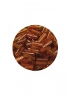 Uzun Boru Kesme Boncuk Çap 2mm Uzunluk 10 mm - 20 Gram - Şeffaf Gold - BNC254