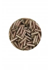 Uzun Boru Kesme Boncuk Çap 2mm Uzunluk 10 mm - 60 Gram - Koyu Bej - BNC264