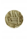 Uzun Boru Kesme Boncuk Çap 2mm Uzunluk 10 mm - 60 Gram - Şeffaf Bej - BNC276
