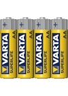 Varta  Aa Çinko Karbon Super Life  (4lü Paket)