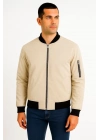 Bomber Mont Ceket - Bej -