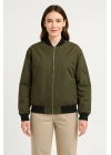Bomber Mont Ceket - Haki -