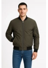 Bomber Mont Ceket - Haki -