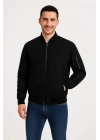 Bomber Mont Ceket - Siyah -