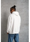 DANKES Baskılı Kapüşonlu Sweat - Beyaz -