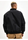 Siyah Bomber Mont – Su İtici Kumaş, Kapitone Astarlı, Fermuarlı -