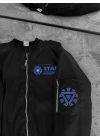 Stark Industries Siyah Bomber Mont  -