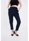 Tam Kalıp Basic Eşofman Pantolon - Lacivert -