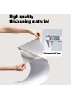 VİNİL BEYAZ MERMER DESENLİ ALÜMİNYUM PLASTİK DUVAR STİCKER (30X30)