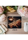 while(true){coffee;} Yazılı Kod Mousepad - 19x23 cm 2 mm Dikdörtgen İthal Baskılı Mouse Pad