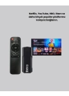 WiFi ve Bluetooth Destekli Android TV Dönüştürücü Stick