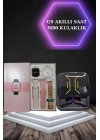 Wireless Şarjlı Akıllı Saat ve Dijital Göstergeli Kablosuz Bluetooth Kulaklık Nabız Ölçer