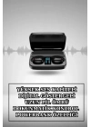 Wireless Şarjlı Pembe Akıllı Saat ve Kablosuz Bluetooth Kulaklık Dokunmatik Kontrol