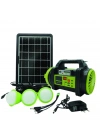 Wıson Ws-5683 Şarjlı 30w Solar Şarjlı Ev Aydınlatma Seti Radyo Ve Fan Powebank