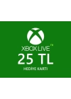 XBox 25 TL Hediye Kart