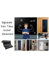 Yapışkanlı Kara Tahta-yazı Tahtası: Sticker Blackboard