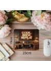Yazılımcı Ofisine Özel Kodlu Mousepad - 19x23 cm 2 mm Dikdörtgen İthal Baskılı Mouse Pad