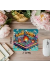 Yenilmez Ruhlu Game Over Mousepad - 19x23 cm 2 mm Dikdörtgen İthal Baskılı Mouse Pad