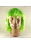 Yeşil Küt Peruk Saç