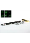 Yeşil Lazer Pointer 8000 Mw  5 Başlıklı