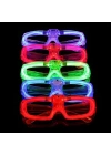 Yeşil Led Işıklı Parti Gözlüğü 3 Modlu – Glow & Gece Eğlence Gözlüğü