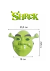 Yeşil Shrek Maskesi