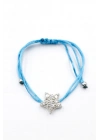 Yıldız İp Bileklik - Turkuaz