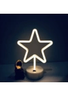 Yıldız Neon LED Lamba