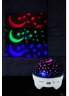® Yıldız Yansıtmalı Projeksiyon Gece Lambası Şarjlı Taşınabilir